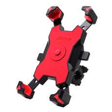 ACEPEED 一鍵式自行車手機座 B56, 紅色的, 1個