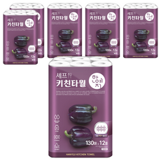 Hanyeji 廚師廚房紙巾 130張, 72個