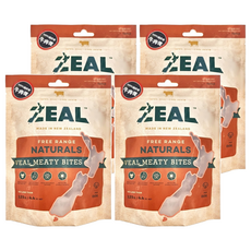 ZEAL 真致 天然風乾零食, 紐西蘭牛肉塊, 125g, 4包