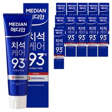 메디안 치석케어 오리지널 치약, 120g, 12개