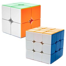 魔方教室 RS版魔術方塊 RS2M+RS3M 2020 新手套組, 1套, 混色