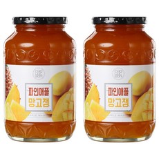 초록원 파인애플 망고잼, 1kg, 2개