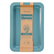 CHEFMADE 學廚 環保系列 不沾深長方形烤盤 11吋, 1個