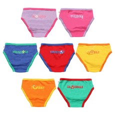 ZOOCCHiNi 女孩內褲7入組 2~3歲