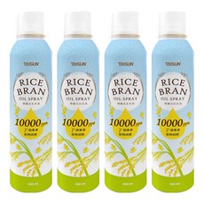 TAISUN 泰山 噴霧式玄米油,4瓶,200ml, 噴霧壓力罐,輕壓均勻出油,長壓連續噴灑