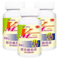 good Life 得意人生 綜合維他命錠, 60顆, 3罐