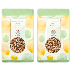 GreenMarket 菓青市集 繽紛藜麥 QUINOA 無乳糖/無麩質 黃金穀物 2包, 200g