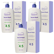 TOUCH ME Balance 4.5 私密處清潔露 大容量, 3個, 500ml