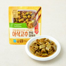 풀무원 아삭고추 한입 장아찌, 300g, 1개