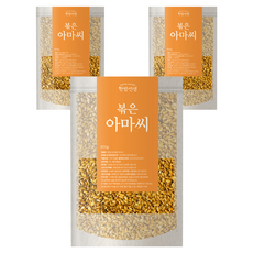 hanbangmaster 焙炒亞麻籽, 600g, 3個