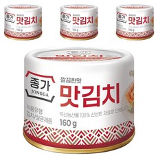 Jongga 泡菜, 160g, 4罐