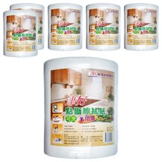 津好 點斷擦拭紙, 可洗, 多用途, 140張, 6捲