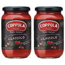 COPPOLA 柯波拉 Classico 義大利番茄羅勒麵醬 350g 無麩質, 2罐