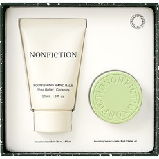 NONFICTION 滋養護手霜與佛手柑護唇膏組合, 1套