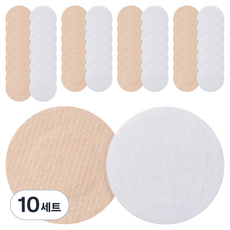 Good Nation 男士用牢固胸貼 白色10片 + 膚色10片組合, 10個
