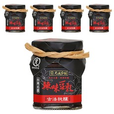 元歲本舖 辣味豆乳, 古法純釀，豆香撲鼻，香辣豆瓣醬，素食可食, 220g, 5罐