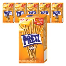 glico 格力高 PRETZ 百力滋 發酵奶油餅乾棒, 6盒, 34g