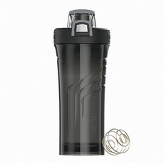 THERMOS 膳魔師 輕水瓶 附攪拌球 TP4097, 黑色, 710ml, 1個