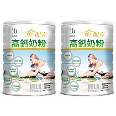 易而善 金配方高鈣奶粉, 1.5kg, 2罐