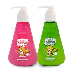 低氟兒童牙膏 草莓蘋果味, 180g, 2瓶