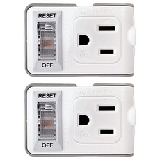 SUPERCELL 超電王 1切2座安全小壁插, MAX 15A 125VAC, 64.8mm, SNB634, 2個