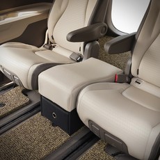 KMMOTORS KA4 Carnival車用第三排加強型收納箱, 立方米色, 1個