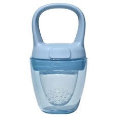 OXO TOT 寶寶咬好滋味奶嘴 食品級矽膠材質 清潔超容易, 暮日藍, 1個