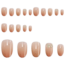 Paula's Nail 寶拉美甲 星月蝴蝶寶石美甲貼片,4組,AP69197