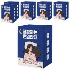 제이제이 꿀잠자는 온열안대 무향, 20매입, 6개