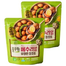 풀무원 메추리알 유정란 장조림, 170g, 2개