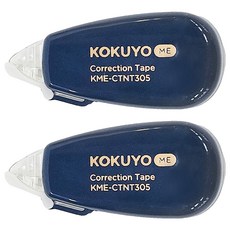 KOKUYO 國譽 ME 可替換修正帶母帶 KME-CTNT305, 绀藍, 2個