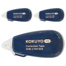 KOKUYO 國譽 ME 可替換修正帶母帶 KME-CTNT305, 绀藍, 3個