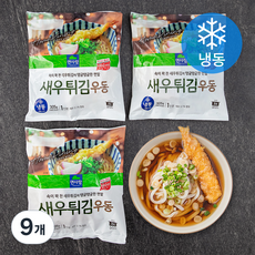 면사랑 새우튀김우동 1인분 (냉동), 305g, 9개