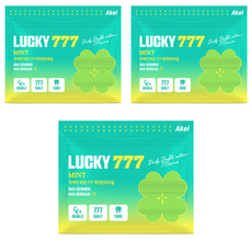 아케이 리빙 777 럭키 민트 치실, 777개입, 3개