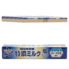 UHA 味覺糖 特濃牛奶條糖 鹽味, 37g, 120條