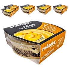 mezete 鷹嘴豆泥 Classic, 天鵝絨般柔滑, 215g, 6個