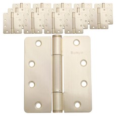 방문용 4인치 3너클 경첩 골드 4035, 15개