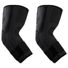 징바 팔꿈치보호대 패드 블랙, 2개