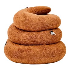 AllBeMine 歐比邁 大便造型玩偶 香香便便 適用年齡: 3歲以上, 咖啡色, 1個, 12 inches