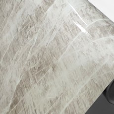 韓國大理石高光澤地板貼紙 KOR-236, 白色 灰色