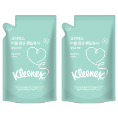 Kleenex 舒潔 泡沫洗手乳補充包 療癒綠香, 2包, 450ml