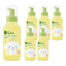 GREEN FINGER 綠手指 My Kids Plus三麗鷗版孩童潔顏慕斯, 6瓶, 200ml