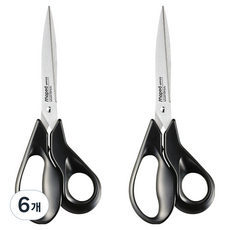 마패드 사무용 어드밴스 가위 21cm, 혼합색상, 6개