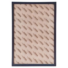 FOSO 木質無印風相框 掛式橫豎兩用簡約風, 1個, 黑木紋