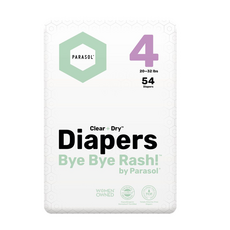 PARASOL 新科技水凝尿布 工藝升級版 4號 9~14kg, L, 54片