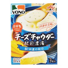 VONO 醇緻原味起司濃湯, 三種歐洲進口起司, 濃郁滑順, 3入, 54g, 1盒