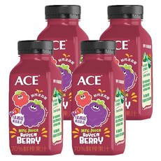 ACE 鮮榨蘋果波森莓汁,70%鮮榨果汁，口感豐富，酸甜適中，不添加人工色素、香料及防腐劑，健康美味，4瓶