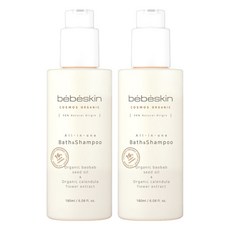 베베스킨 올인원 바스앤샴푸, 180ml, 2개