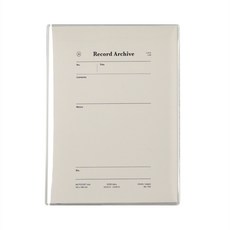 lucalab 2026年 Record Archive 子彈筆記 A6 週記手帳, 霧感燕麥米, 1個