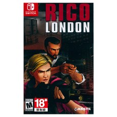Nintendo 任天堂 SWITCH Rico London 黎各 倫敦 中英日文美版 適用18歲以上, 單一商品, 1個